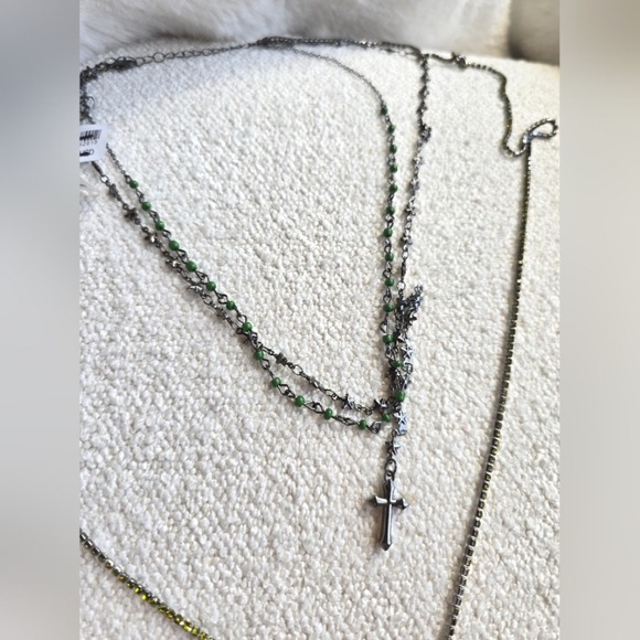 NWT!! Free People, Starlight Starlight LongLayered Necklace, NEW! - Picture 6 of 7